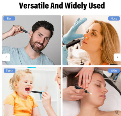Ear Cleaner Wireless Otoscope Removal Tool With Camera 6 LED or high-resolution visuals